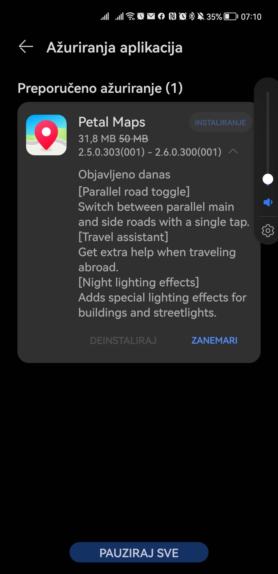  Petal Maps dodat srpski jezik glasovne navigacije - SmartLife / Marko Čavić 