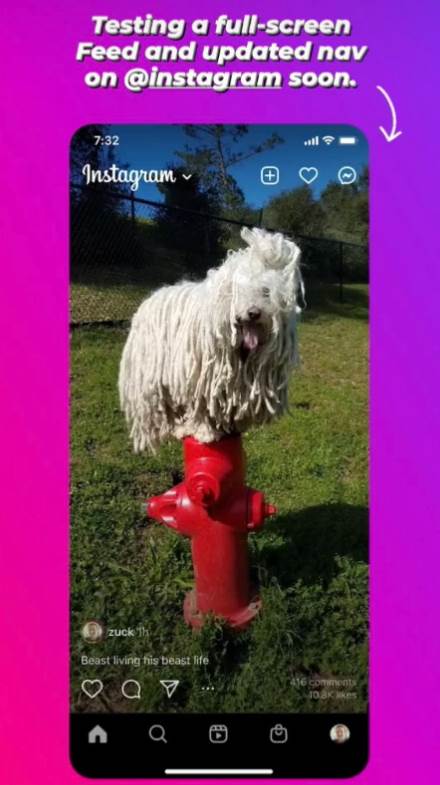  Instagram prikaz sadržaja kao TikTok 1.jpg - SmartLife / Ilija Baošić 