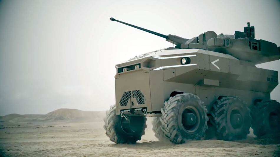  Izraelski autonomni tenk M-RCV 3.jpg - ROBUST 
