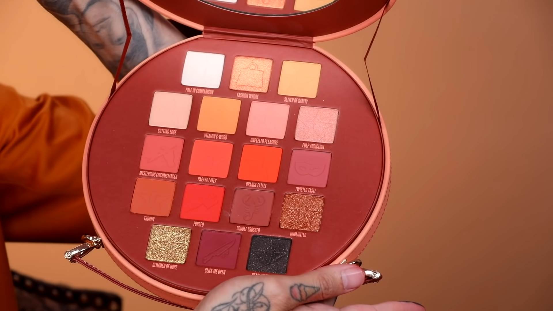 Pricked Palette & Collection Reveal! _ Jeffree Star Cosmetics 8-51 screenshot.jpg - YouTube / jeffreestar / Screenshot   Pricked Palette & Collection Reveal! _ Jeffree Star Cosmetics 8-51 screenshot.jpg - YouTube / jeffreestar / Screenshot