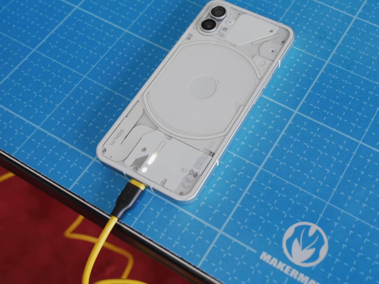  The Nothing Phone LOOKS Different 2-55 screenshot.png - YouTube / Marques Brownlee / Screenshot 