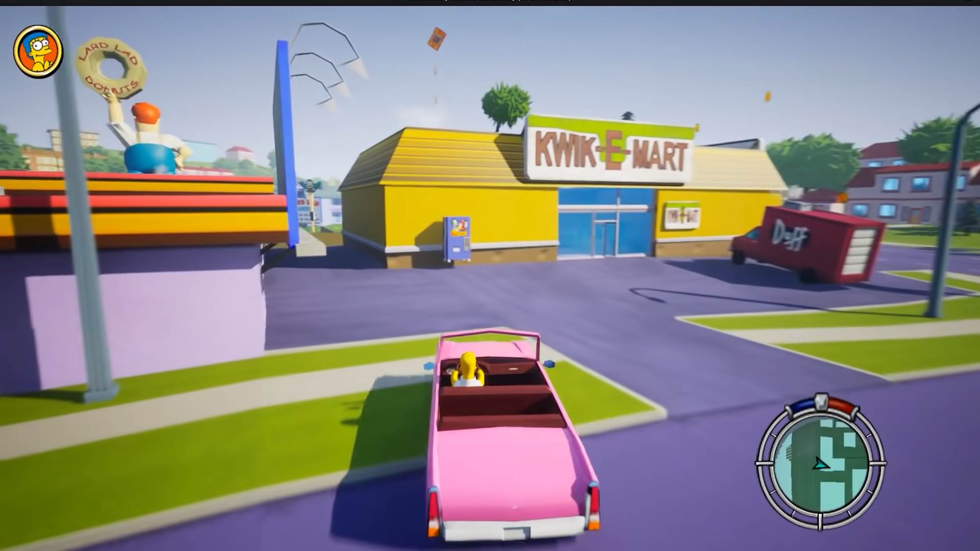 Simpsons Hit and run 2.png - YouTube / reubs / Screenshot   Simpsons Hit and run 2.png - YouTube / reubs / Screenshot