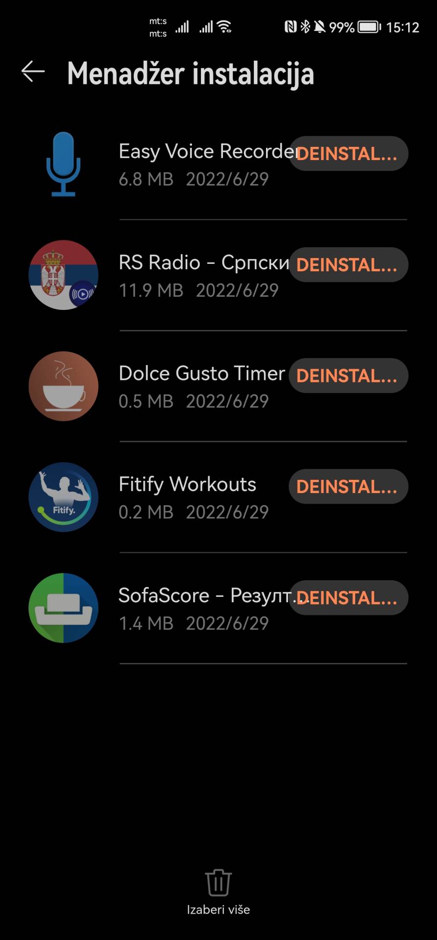  Huawei Watch GT 3 Pro aplikacije  (8).jpg - SmartLife / Marko Čavić 