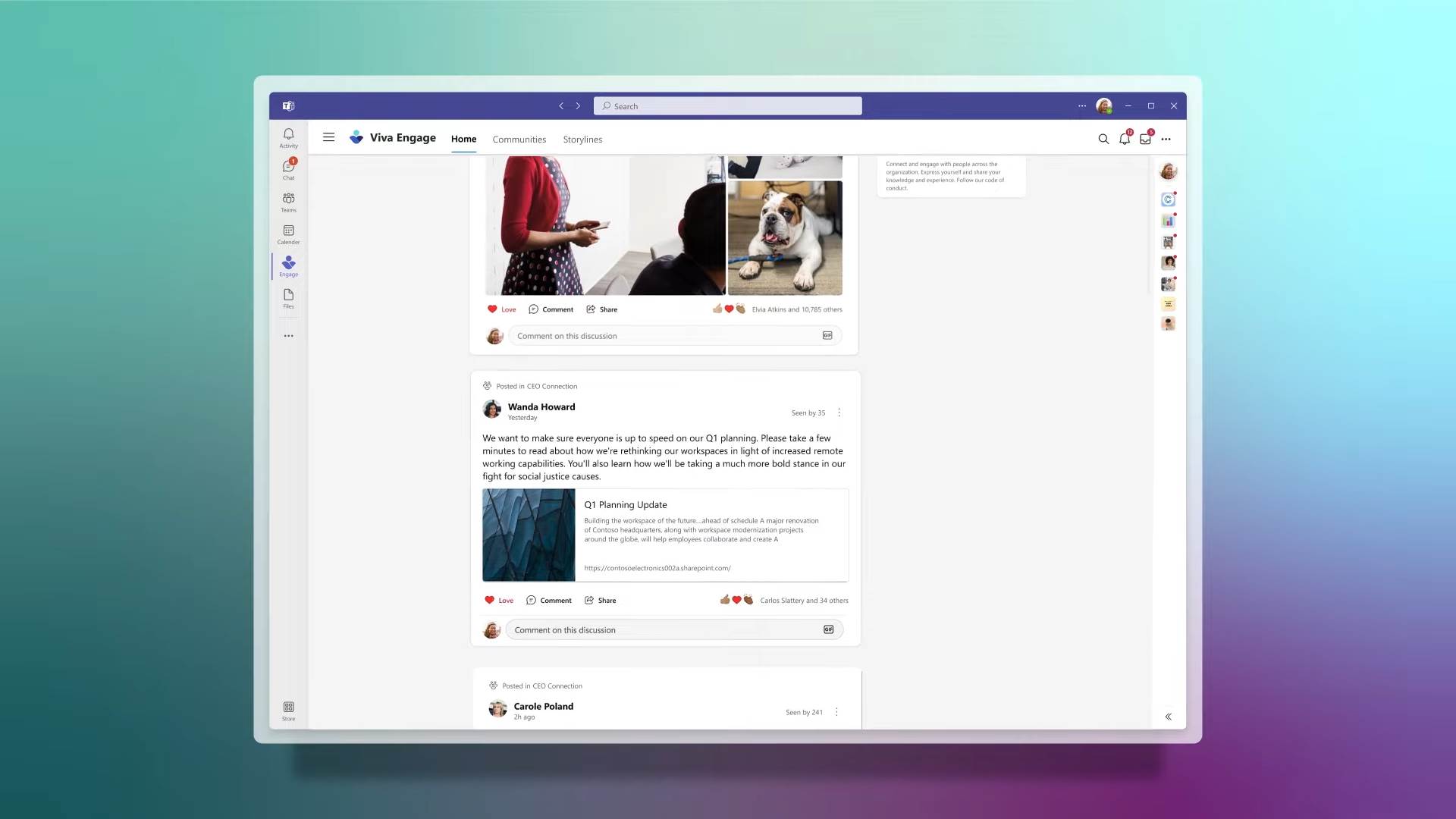  Introducing Microsoft Viva Engage 0-27 screenshot.jpg - Microsoft 