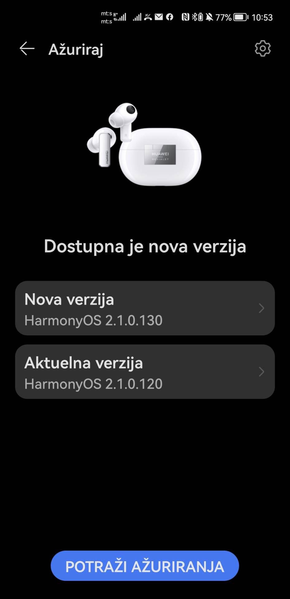 Huawei FreeBuds Pro 2 slušalice Huawei AI Life aplikacija (3).jpg - SmartLife / Marko Čavić   Huawei FreeBuds Pro 2 slušalice Huawei AI Life aplikacija (3).jpg - SmartLife / Marko Čavić