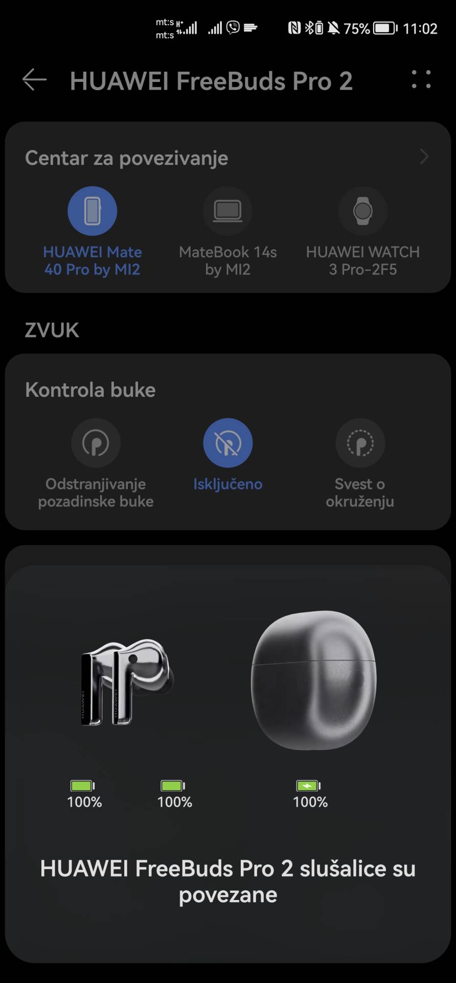  Huawei FreeBuds Pro 2 slušalice Huawei AI Life aplikacija (17).jpg - SmartLife / Marko Čavić 
