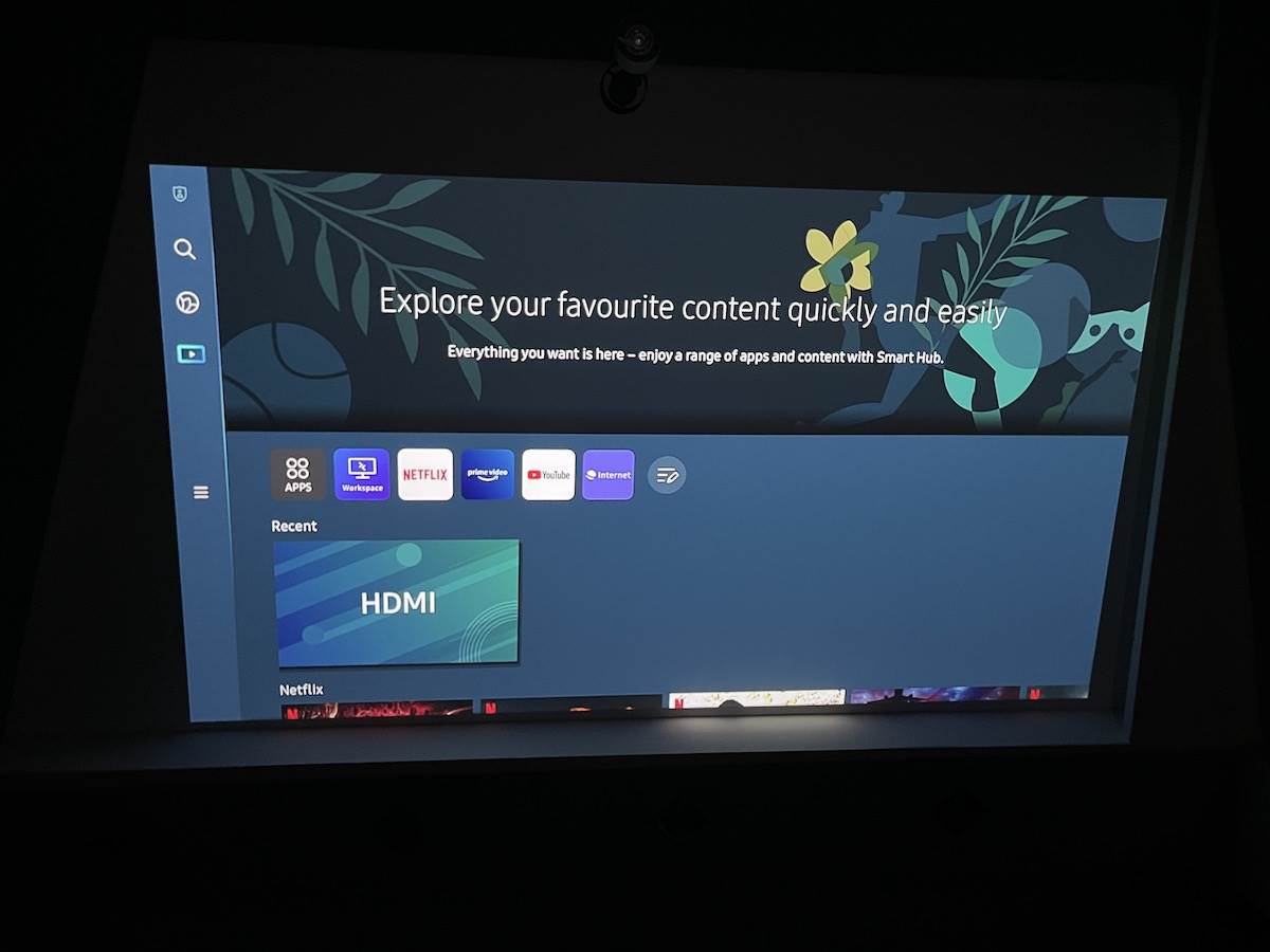  Samsung The Freestyle auto focus keystone 1.JPG - Smartlife 