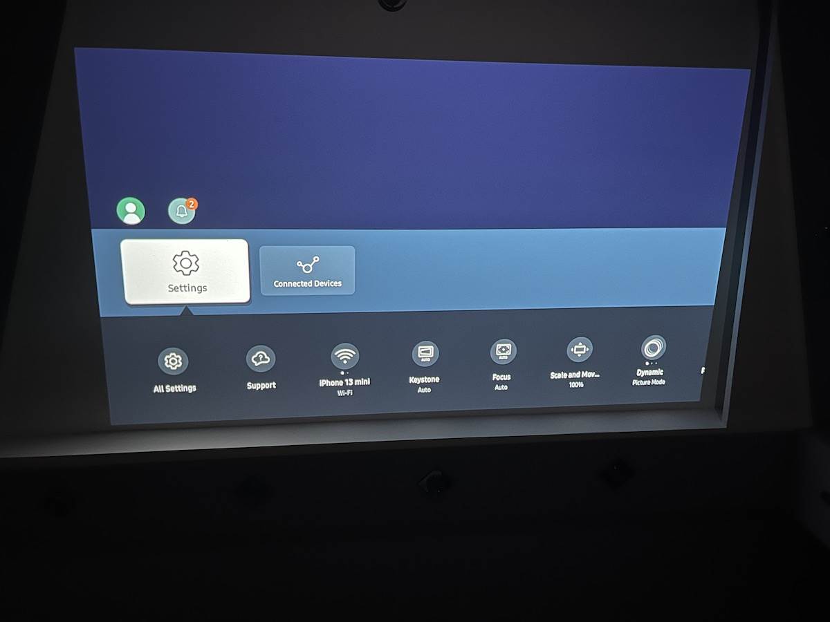  Samsung The Freestyle auto focus keystone 4.JPG - Smartlife 