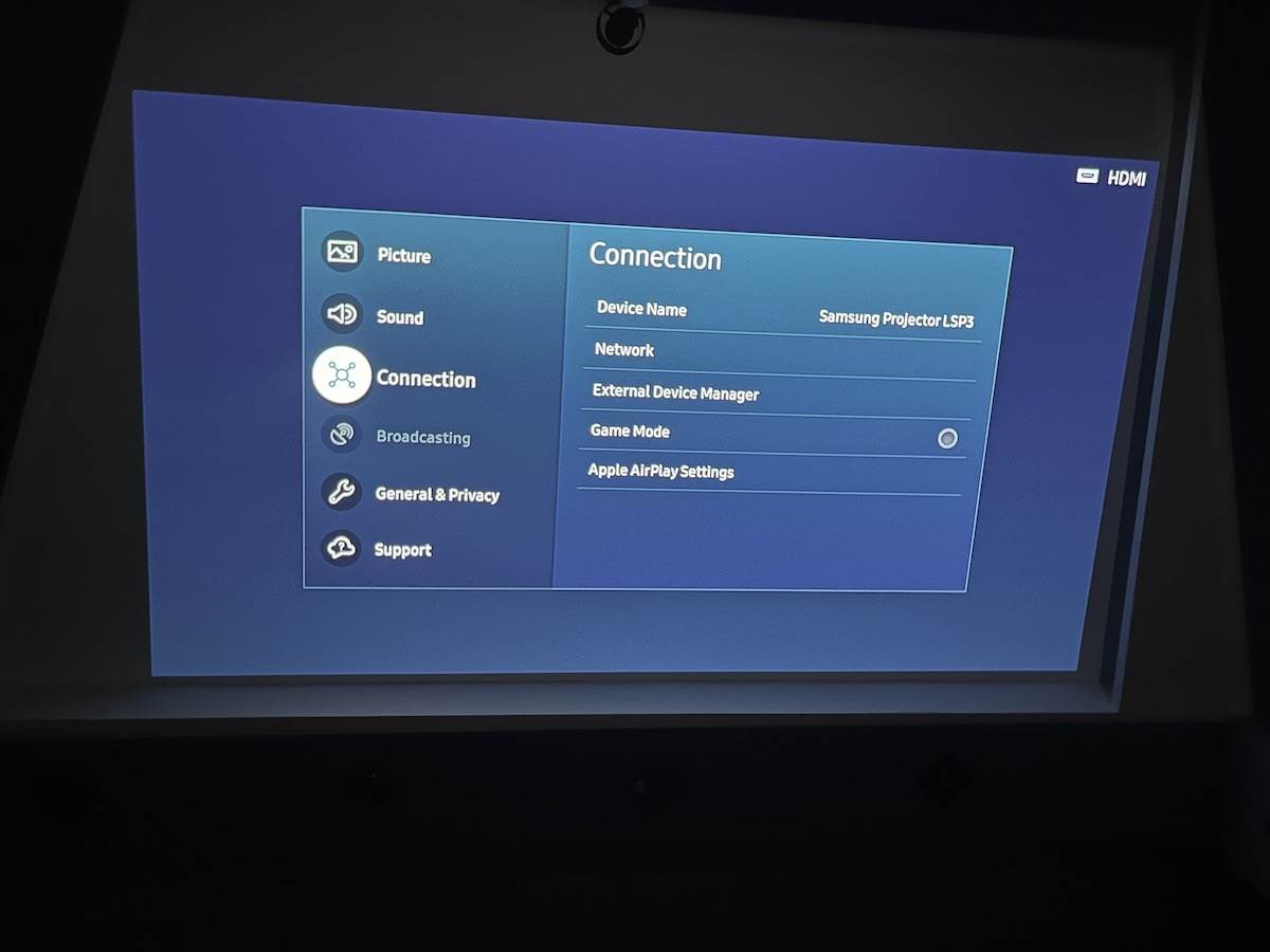  Samsung The Freestyle auto focus keystone 13.JPG - Smartlife 