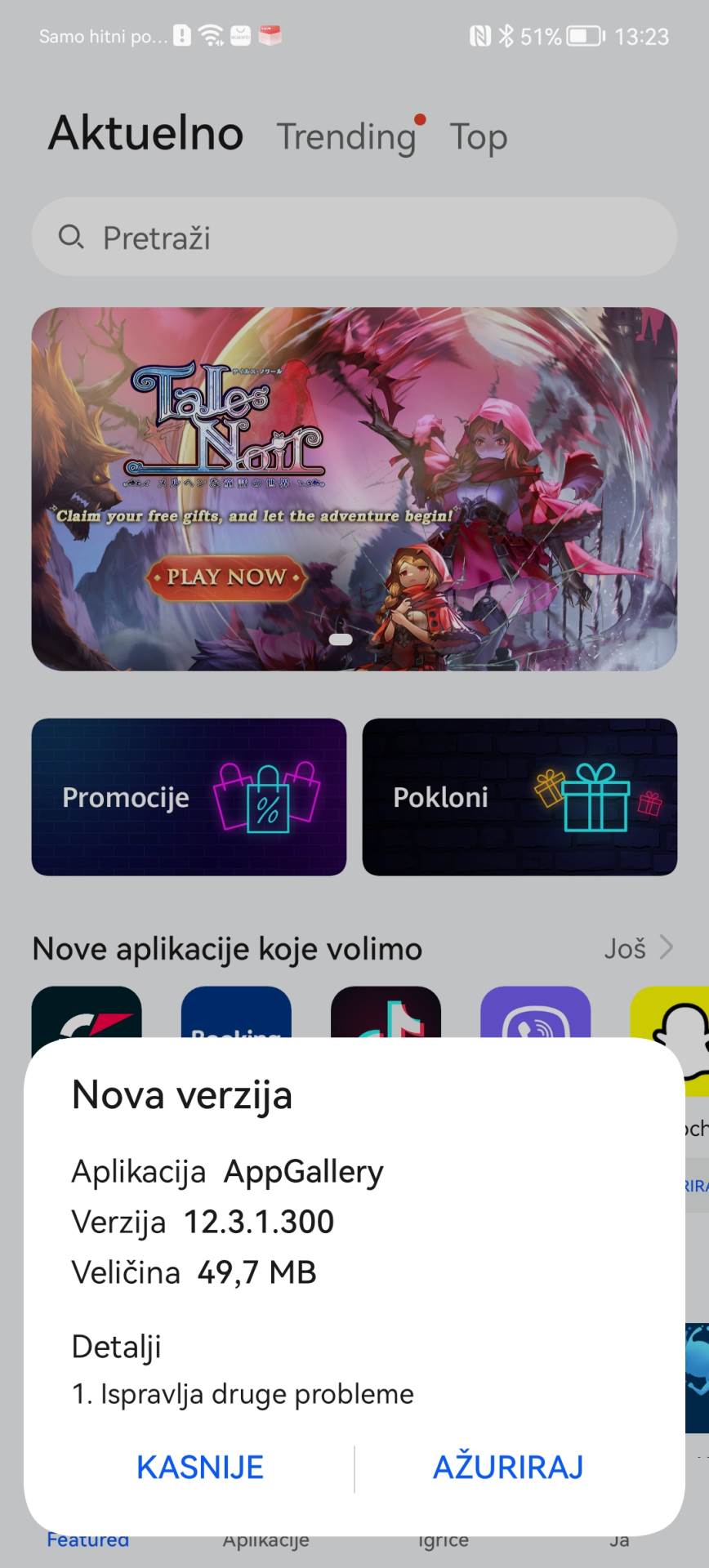  Huawei nova Y90 slike ekrana (19).jpg - SmartLife / Marko Čavić 