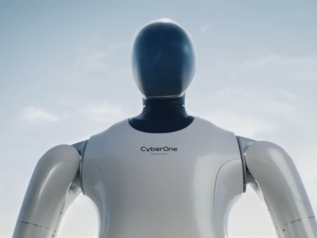 Meet our friend CyberOne 0-14 screenshot.jpg - YouTube / Xiaomi / Screenshot   Meet our friend CyberOne 0-14 screenshot.jpg - YouTube / Xiaomi / Screenshot