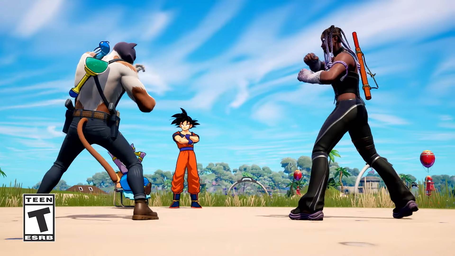  Fortnite x Dragon Ball Gameplay Trailer 0-3 screenshot.png - Epic Games 