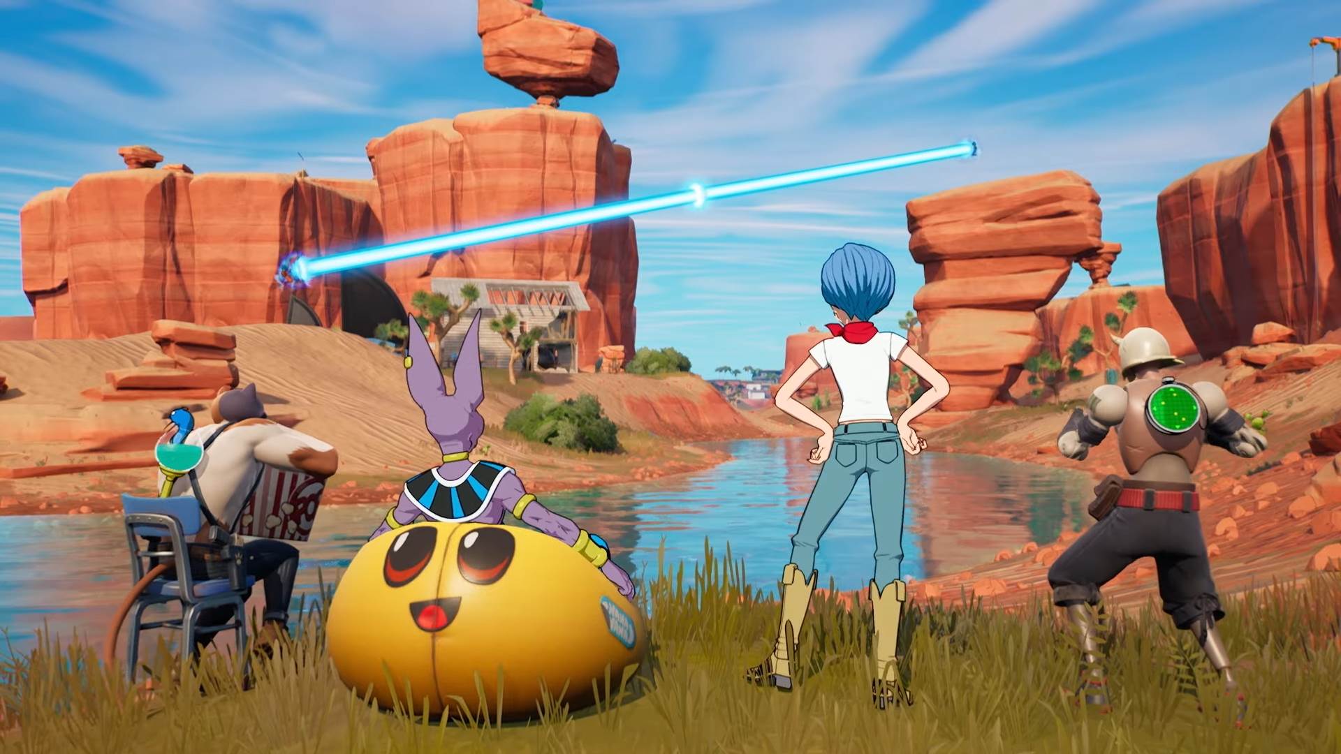  Fortnite x Dragon Ball Gameplay Trailer 0-33 screenshot.png - Epic Games 