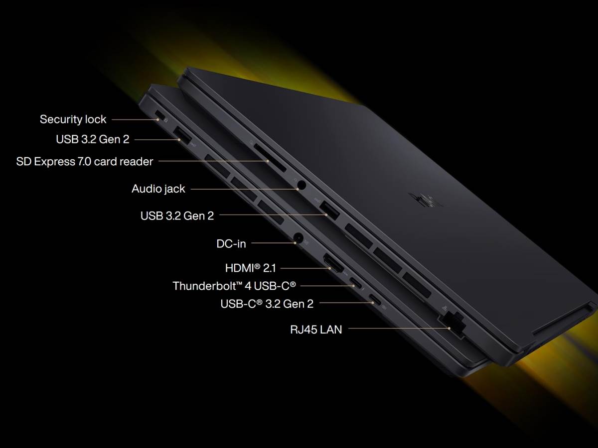 ASUS ProArt StudioBook Pro 16 OLED W7600 laptop konektori i povezivanje.jpg ASUS ProArt StudioBook Pro 16 OLED W7600 laptop konektori i povezivanje.jpg