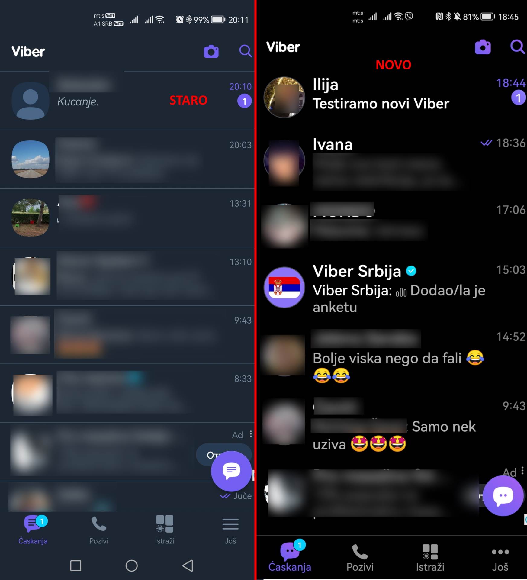  Viber promene izgleda 3.jpg - SmartLife / Marko Čavić 