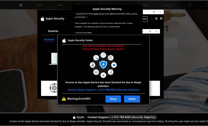  Primer stranice koja upozorenjem navodi žrtvu da pozove ponuđeni broj telefona.png - Kaspersky 