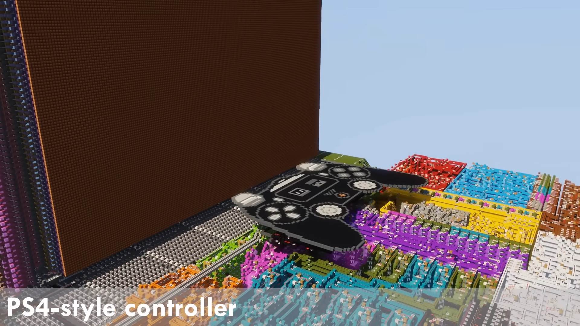  I made Minecraft in Minecraft with redstone! 0-54 screenshot.png - YouTube / sammyuri 