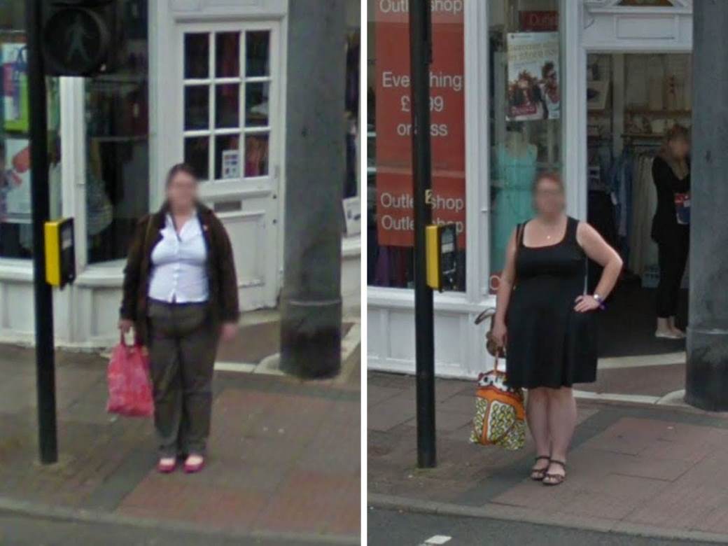 Google Maps slika iste žene na istom mestu 9 godina kasnije Google Maps slika iste žene na istom mestu 9 godina kasnije
