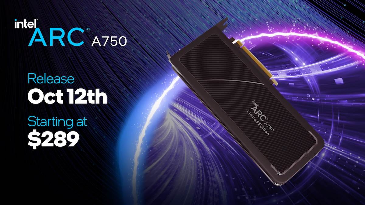  Intel Arc A750 