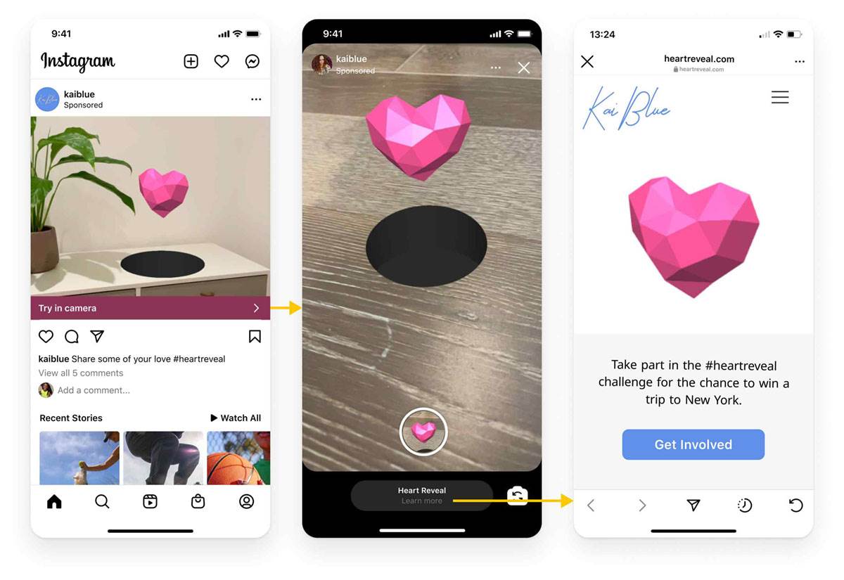 AR reklame instagram AR reklame instagram