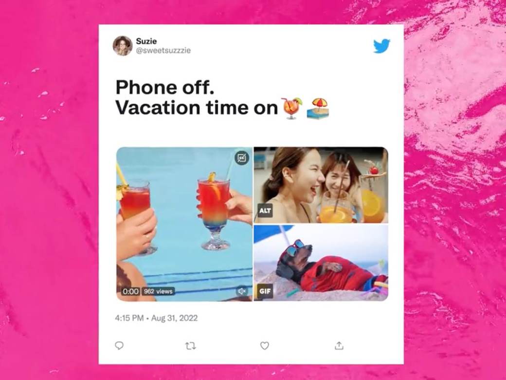 Twitter predstavio mešani sadržaj slika video GIF u istom tvitu Twitter predstavio mešani sadržaj slika video GIF u istom tvitu