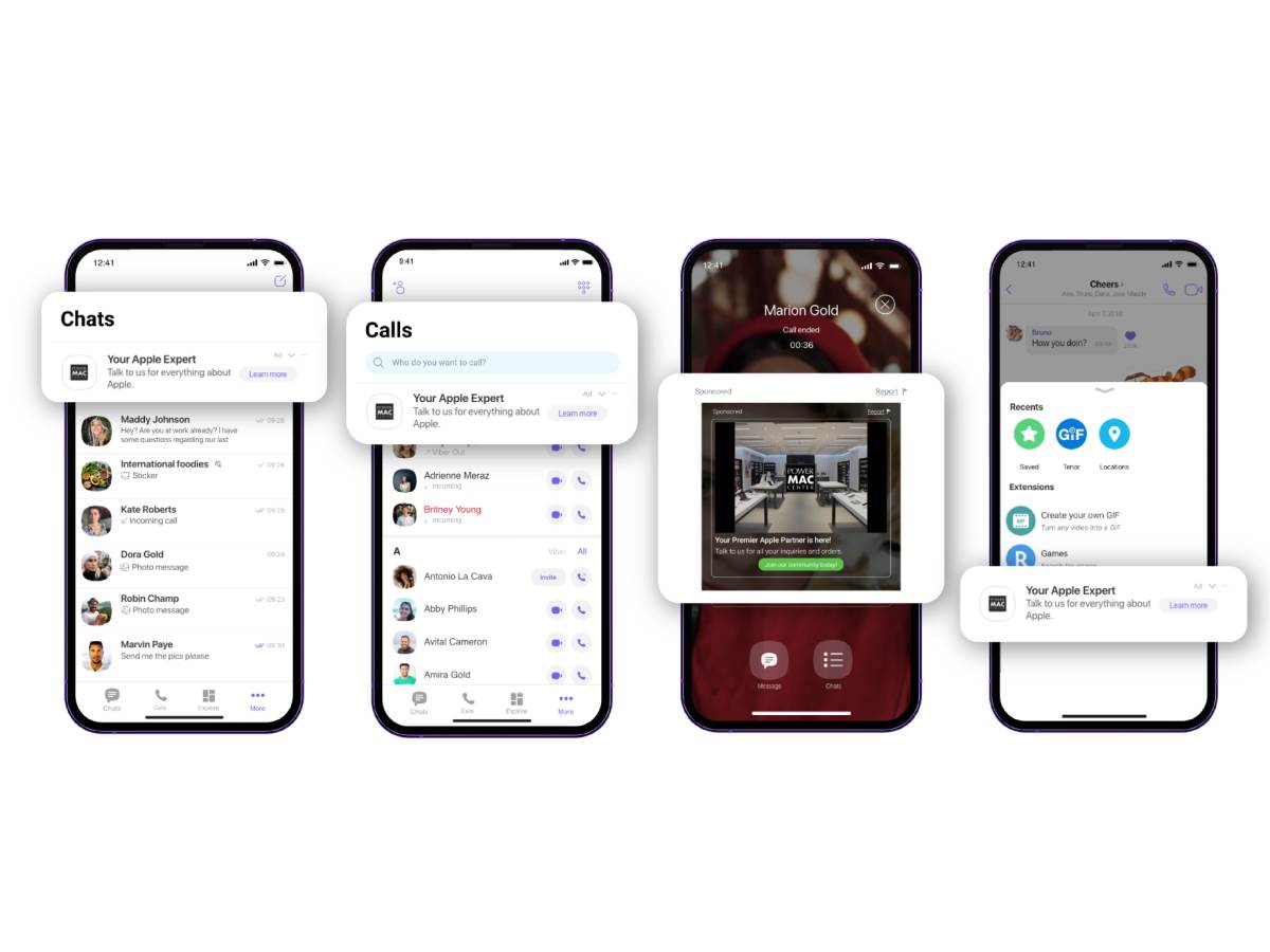 Examples of in-app ads on Viber.jpg - Viber   Examples of in-app ads on Viber.jpg - Viber