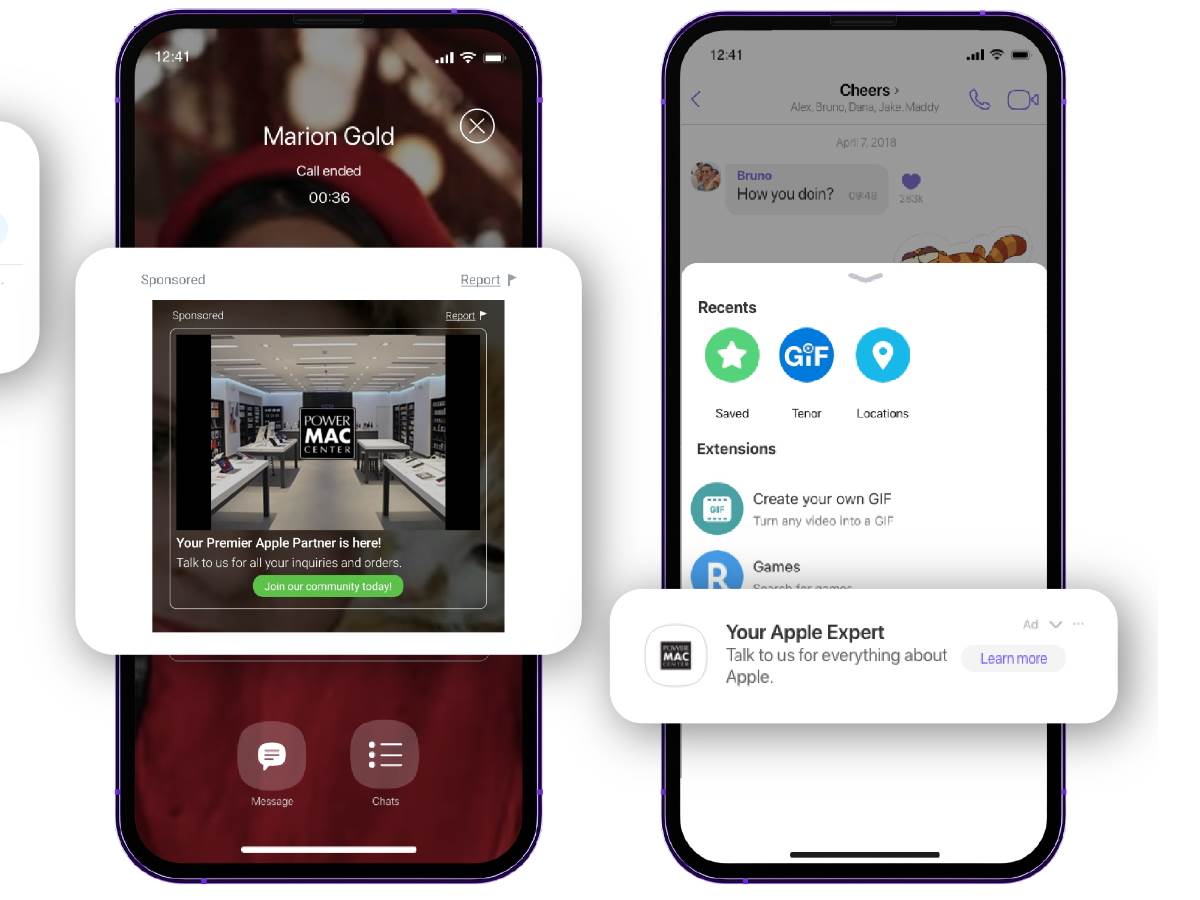 Examples of in-app ads on Viber 2.jpg - Viber   Examples of in-app ads on Viber 2.jpg - Viber