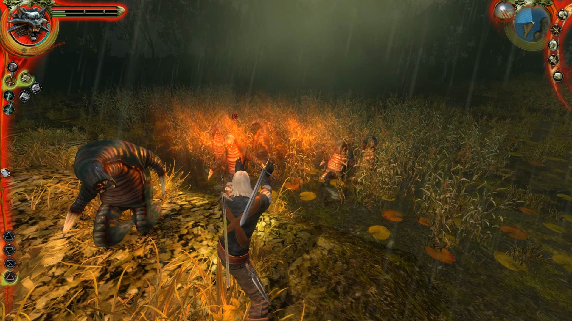  Witcher_ Enhanced Edition Gameplay [4K 60FPS UHD] 1-1 screenshot.jpeg - YouTube / Gamelisk 