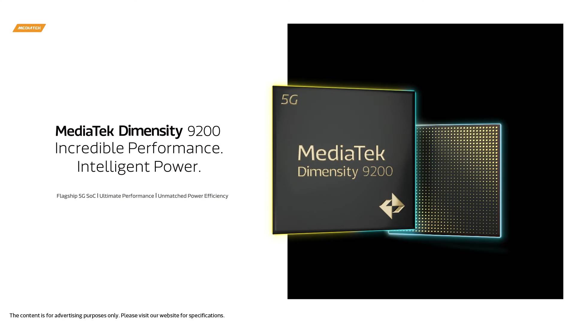  MediaTek Dimensity 9200 _ Incredbile Performance. Intelligent Power 0-58 screenshot.png - MediaTek 