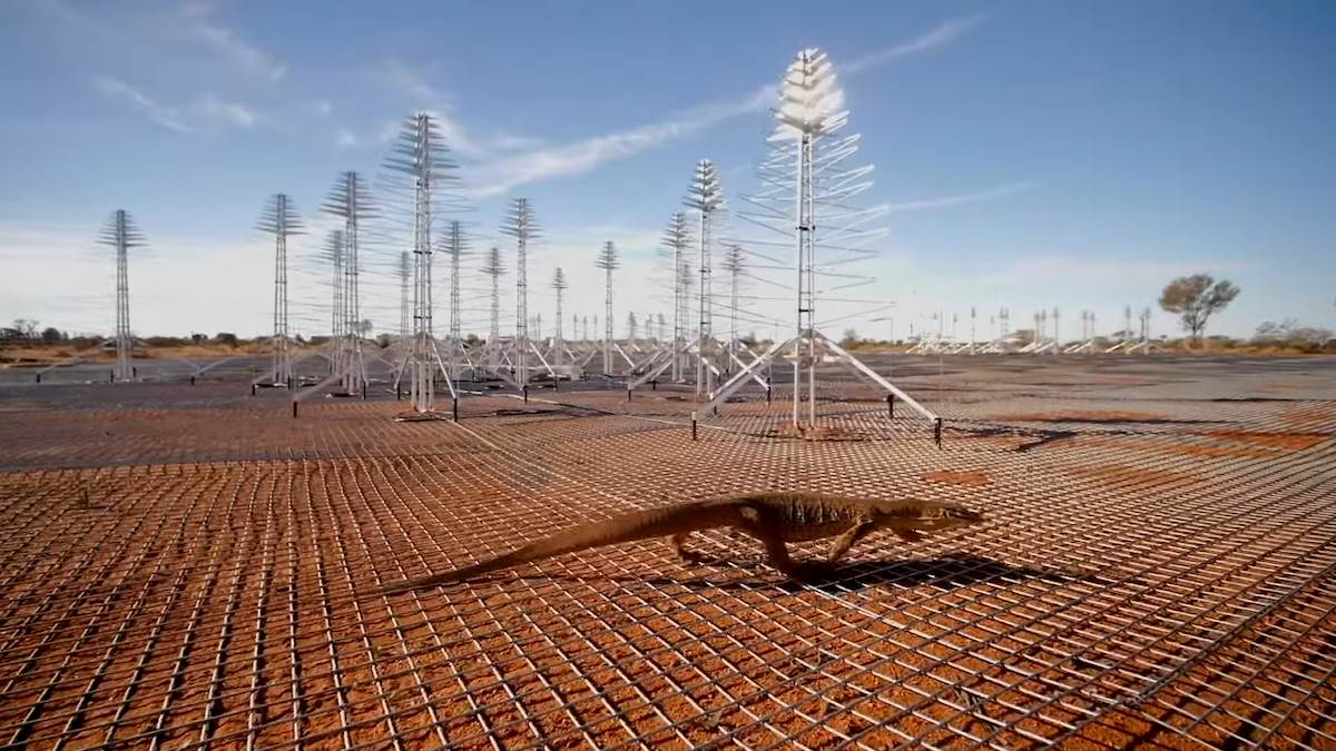  Square Kilometre Array 0-17 screenshot.png - YouTube / Department of Industry, Science and Resources 
