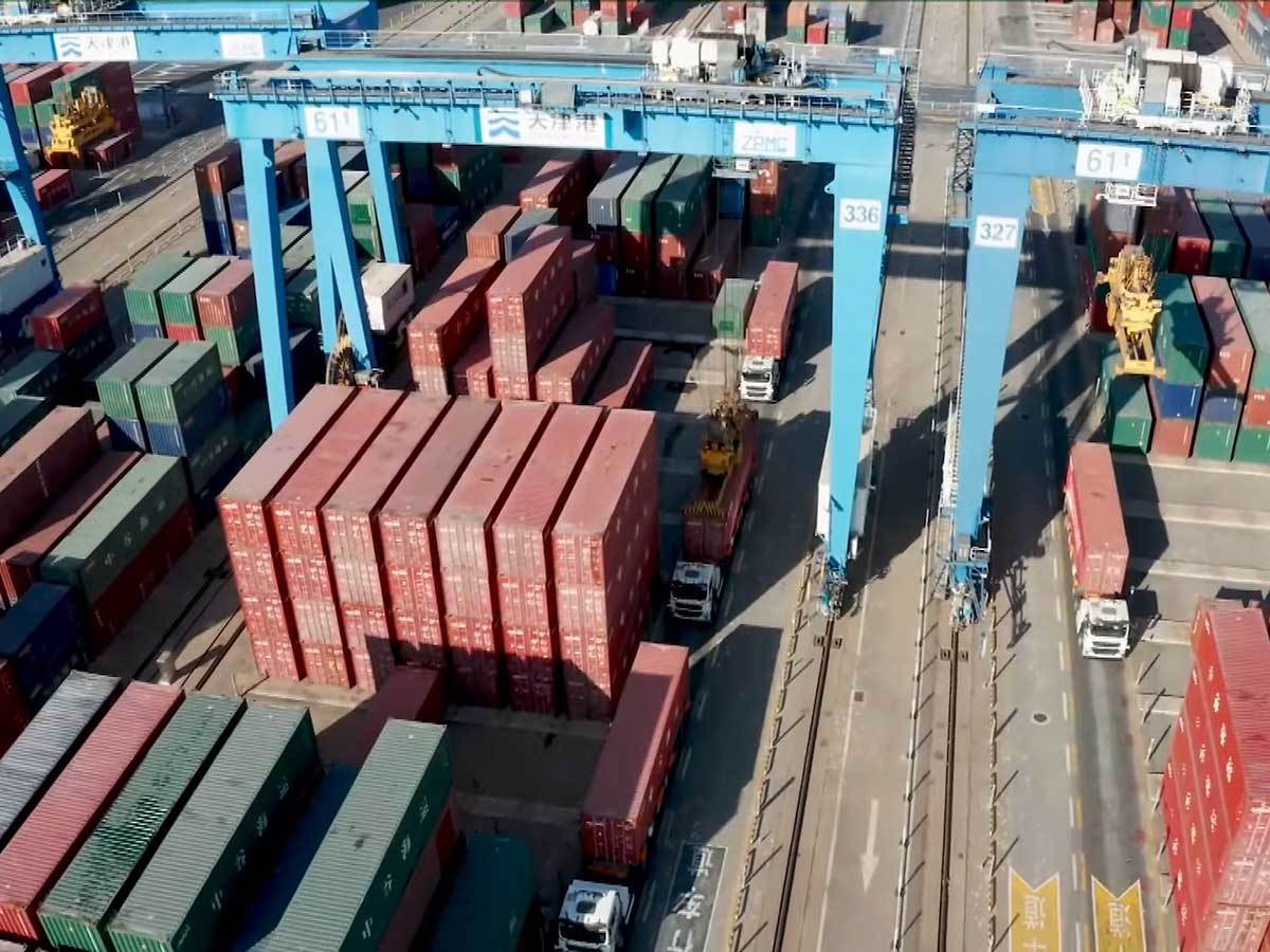  Tjenđin luka 5.jpg - SmartLife / YouTube / New China TV 