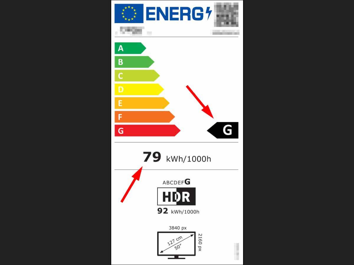 Nalepnica energetska efikasnost Nalepnica energetska efikasnost