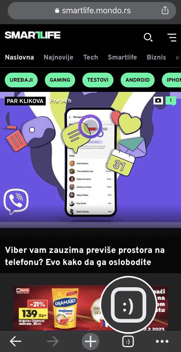  Chrome kartice iOS 2.jpg - Smartlife 