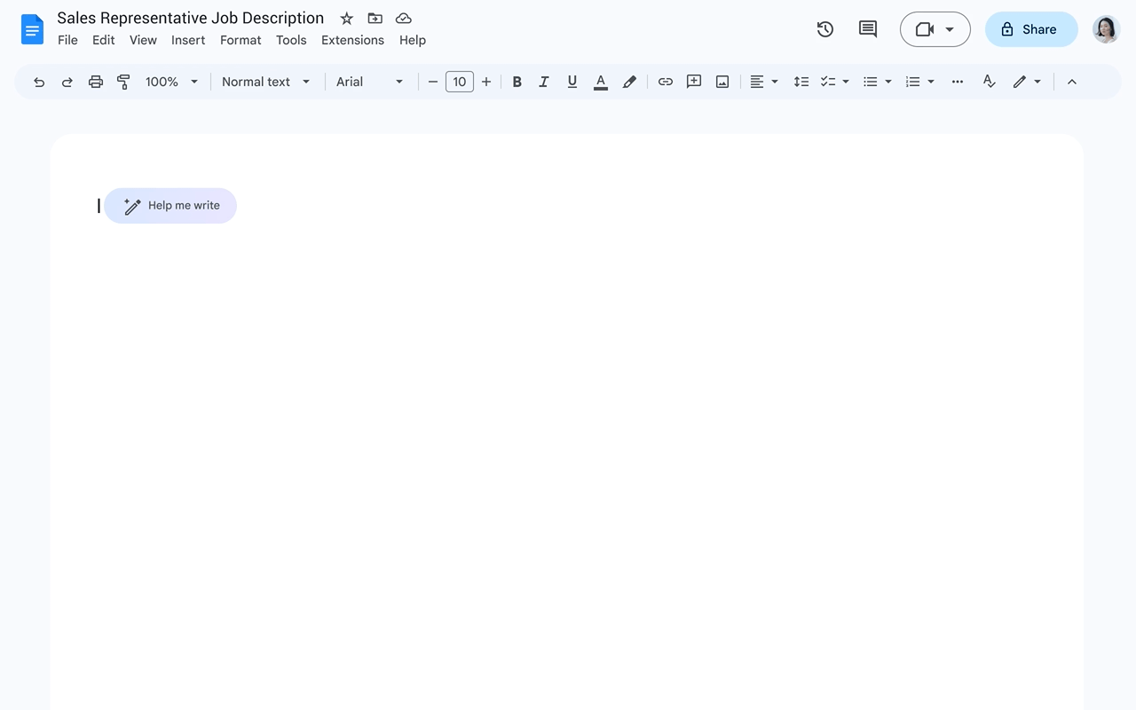 Docs veštačka inteligencija Docs veštačka inteligencija