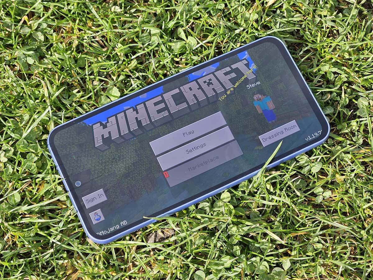 Samsung Galaxy A54 Minecraft   Samsung Galaxy A54 Minecraft