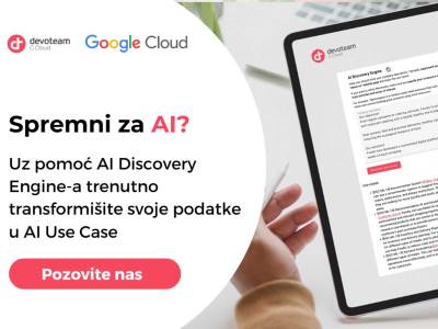 Google Cloud veštačka inteligencija u službi inovacija  Google Cloud veštačka inteligencija u službi inovacija