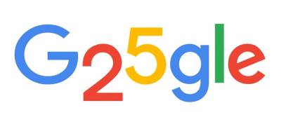 Google 25 rodjendan Google 25 rodjendan