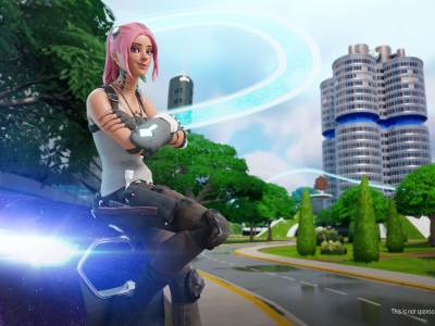 BMW iX2, Fortnite BMW iX2, Fortnite