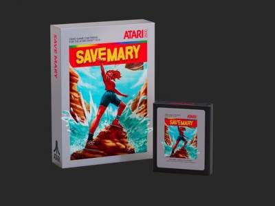 Save Mary, video igra, Atari 2600+  Save Mary, video igra, Atari 2600+