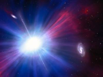 Svetla eksplozija u svemiru 
