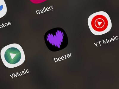 Deezer novi logo ljubičasto srce  Deezer novi logo ljubičasto srce