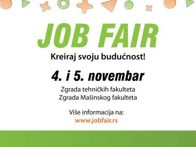 Job Fair sajam u novembru 2024. Job Fair sajam u novembru 2024.