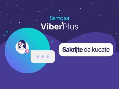 Viber plus Sakrij da pišeš nova funkcija 