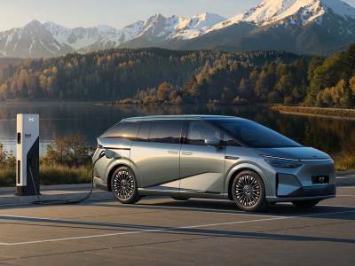  XPeng X9 PowerX EREV minivan 