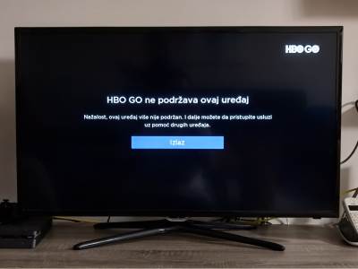 HBO Go ne radi aplikacija rešenje﻿È 