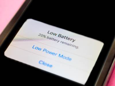 Poruka da je baterija na 20% na iPhone Poruka da je baterija na 20% na iPhone