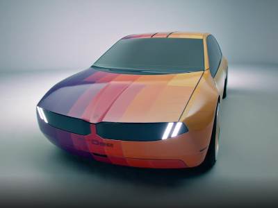 BMW i Vision Dee automobil koji menja boju 